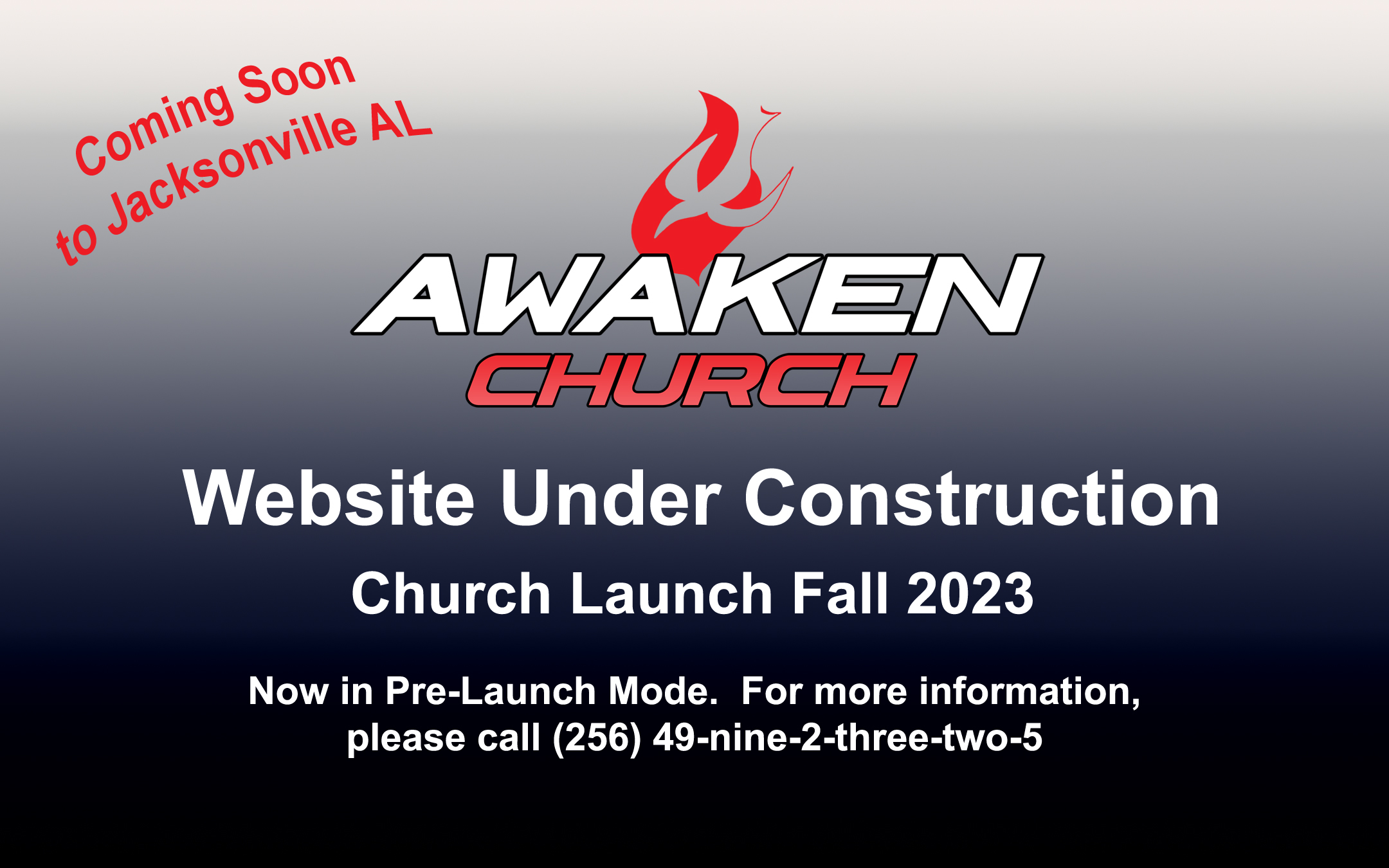 Awaken Church of Jacksonville Website Under Construction